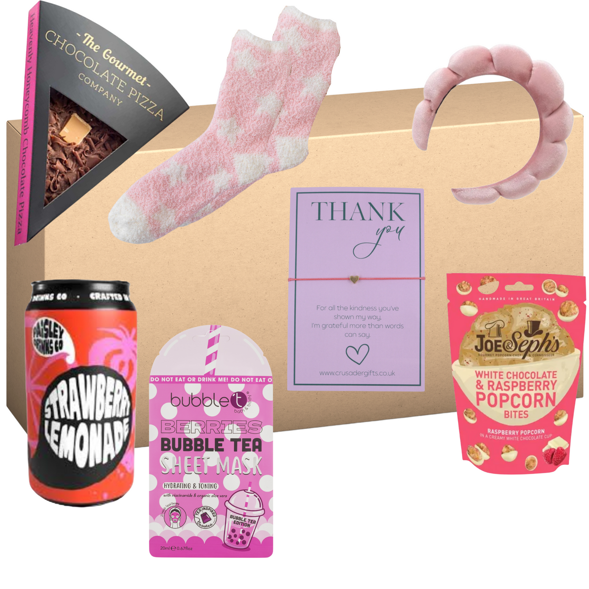 Thank You Keepsake Pamper Hamper Treat Gift Box