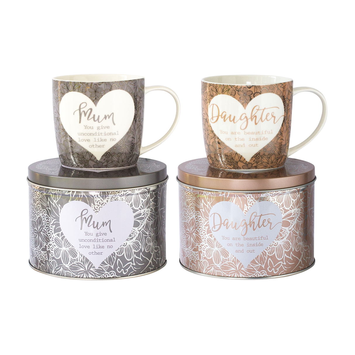 Said with Sentiment Mug in Gift Tin - Various Designs