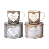 Said with Sentiment Mug in Gift Tin - Various Designs