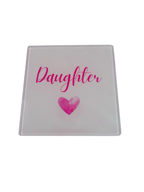 Woodside Home Living - Daughter Glass Coaster