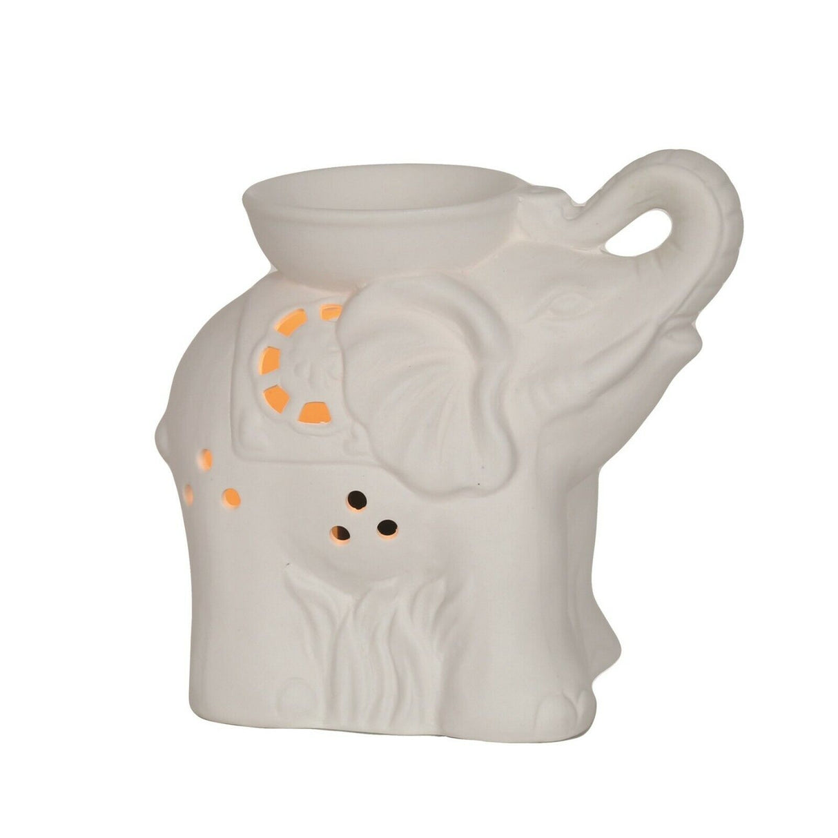 Aroma Electric Wax Melt Burner - Ceramic Elephant