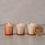 Serenity Wellbeing Tranquil Votive Candle Gift Set - Balance Breathe & Flow