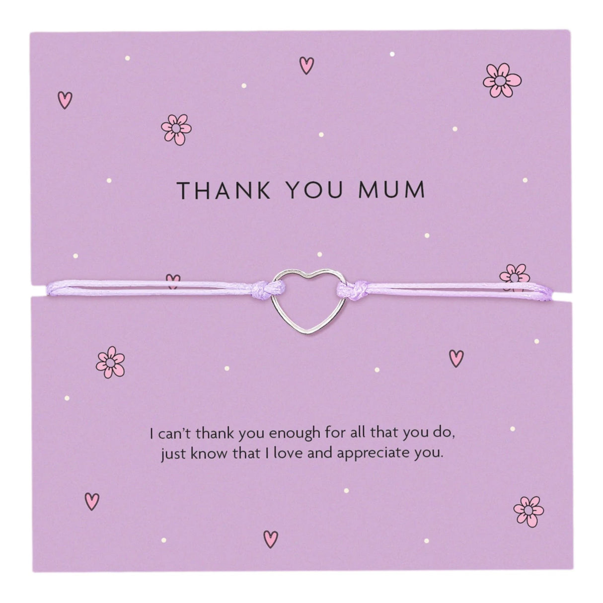 Letterbox Love Bracelet - Thank You Mum