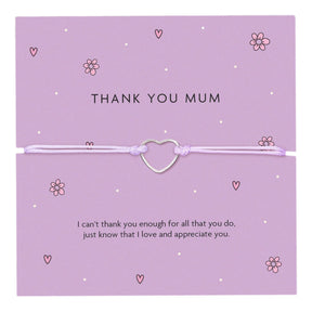 Letterbox Love Bracelet - Thank You Mum