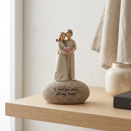 Sentiment Stones Figurine - Love