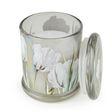 Candlelight Spring Summer Collection Large Glass Jar Candles - White Tulip & Bergamot