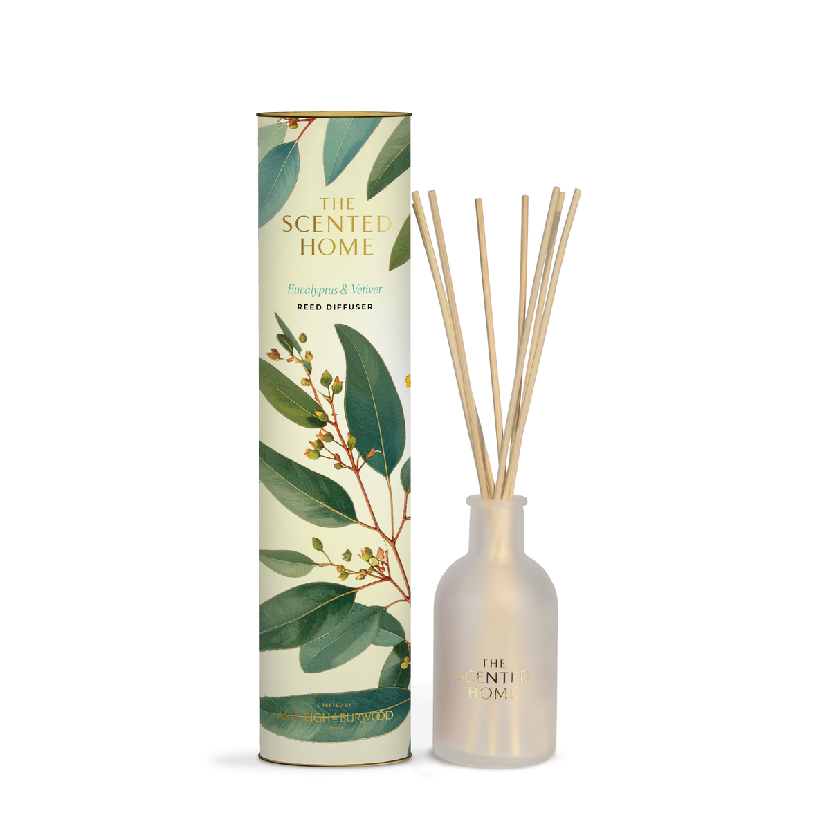 Ashleigh & Burwood New Scented Home Reed Diffuser - Eucalyptus & Vetiver