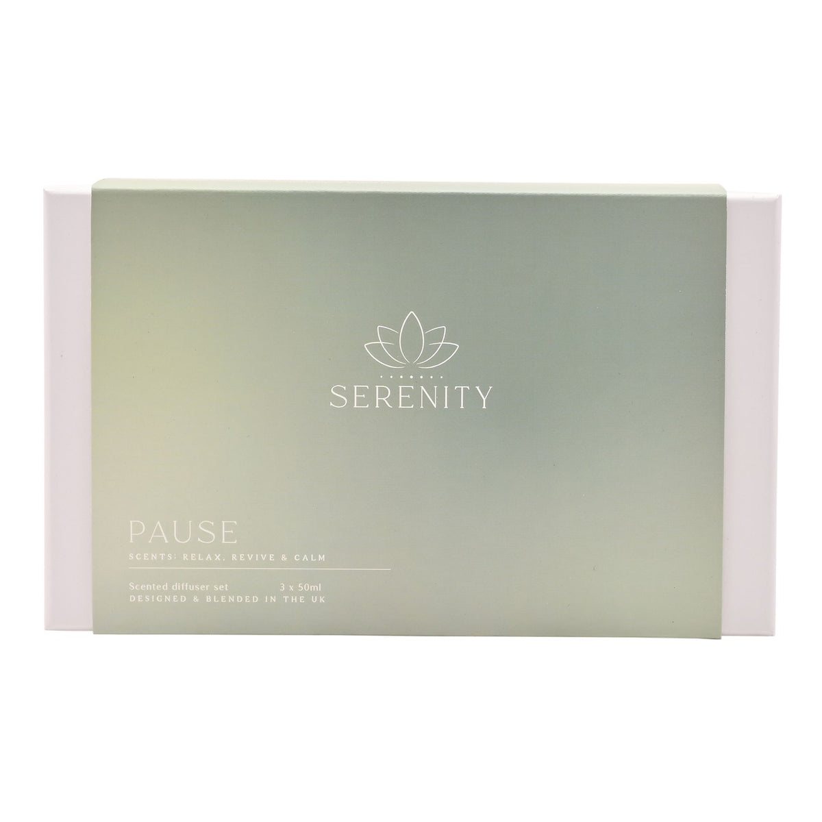 Serenity Wellbeing Reed Diffuser Gift Set - Pause