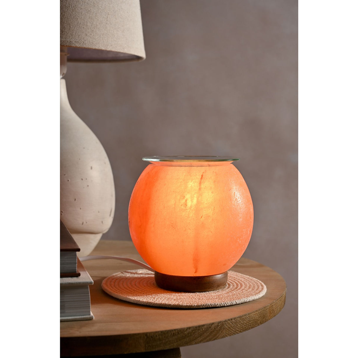 Serenity Himalayan Rock Salt Sphere Wax Melter/Oil Burner