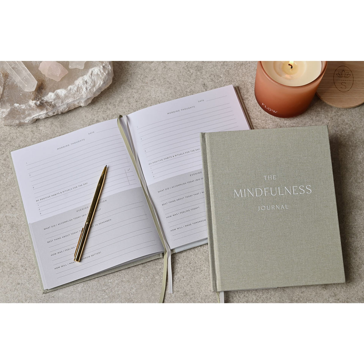 Serenity Wellbeing Planner Journal - Mindfulness