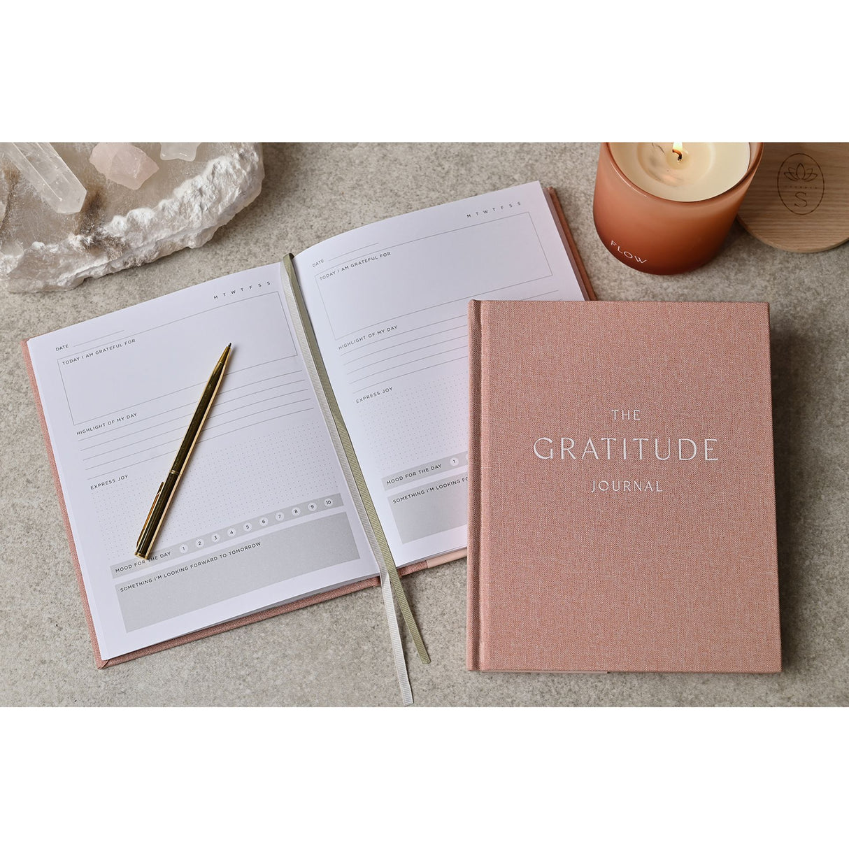 Serenity Wellbeing Planner Journal - Gratitude