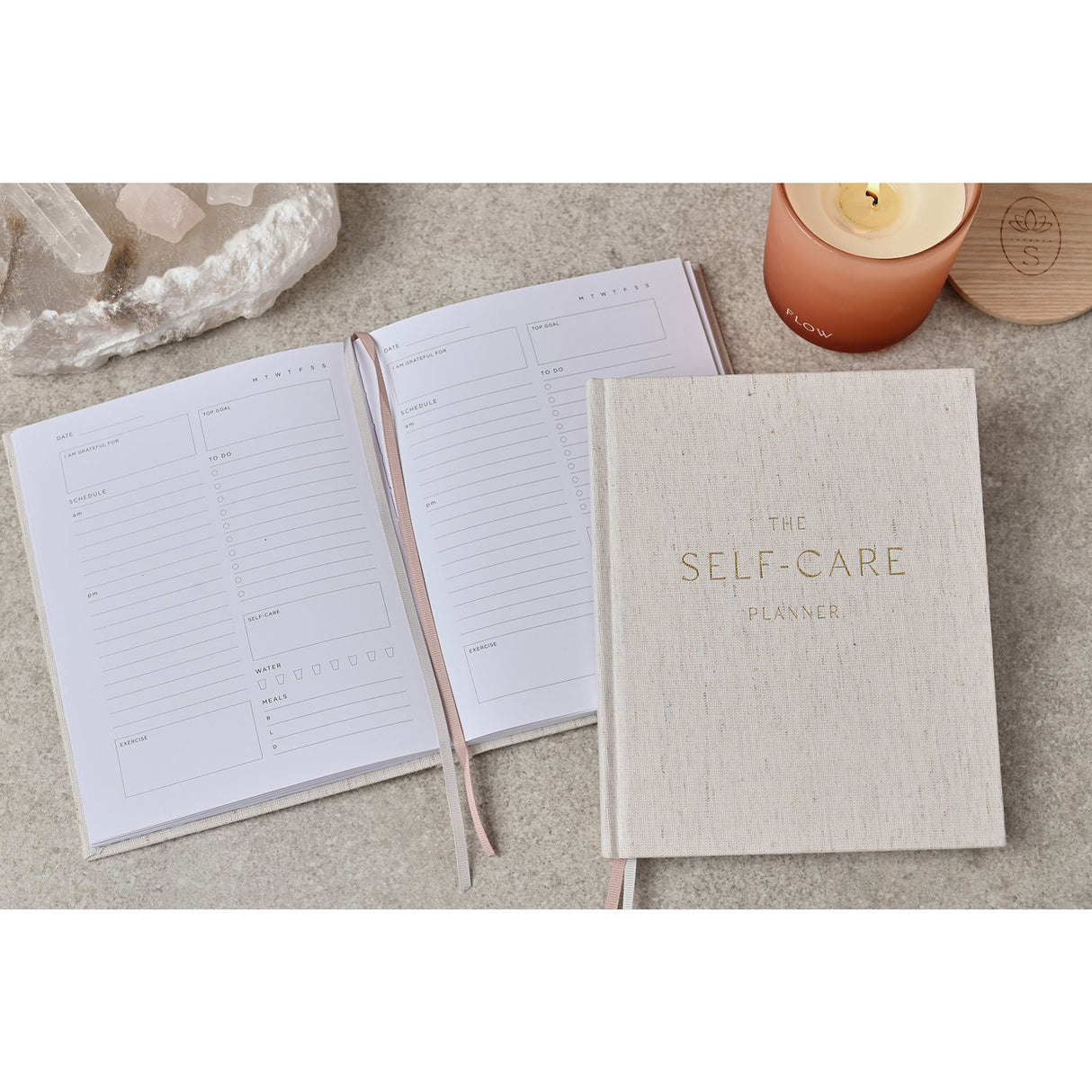 Serenity Wellbeing Planner Journal - Self Care