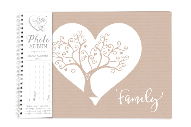 photo album family design