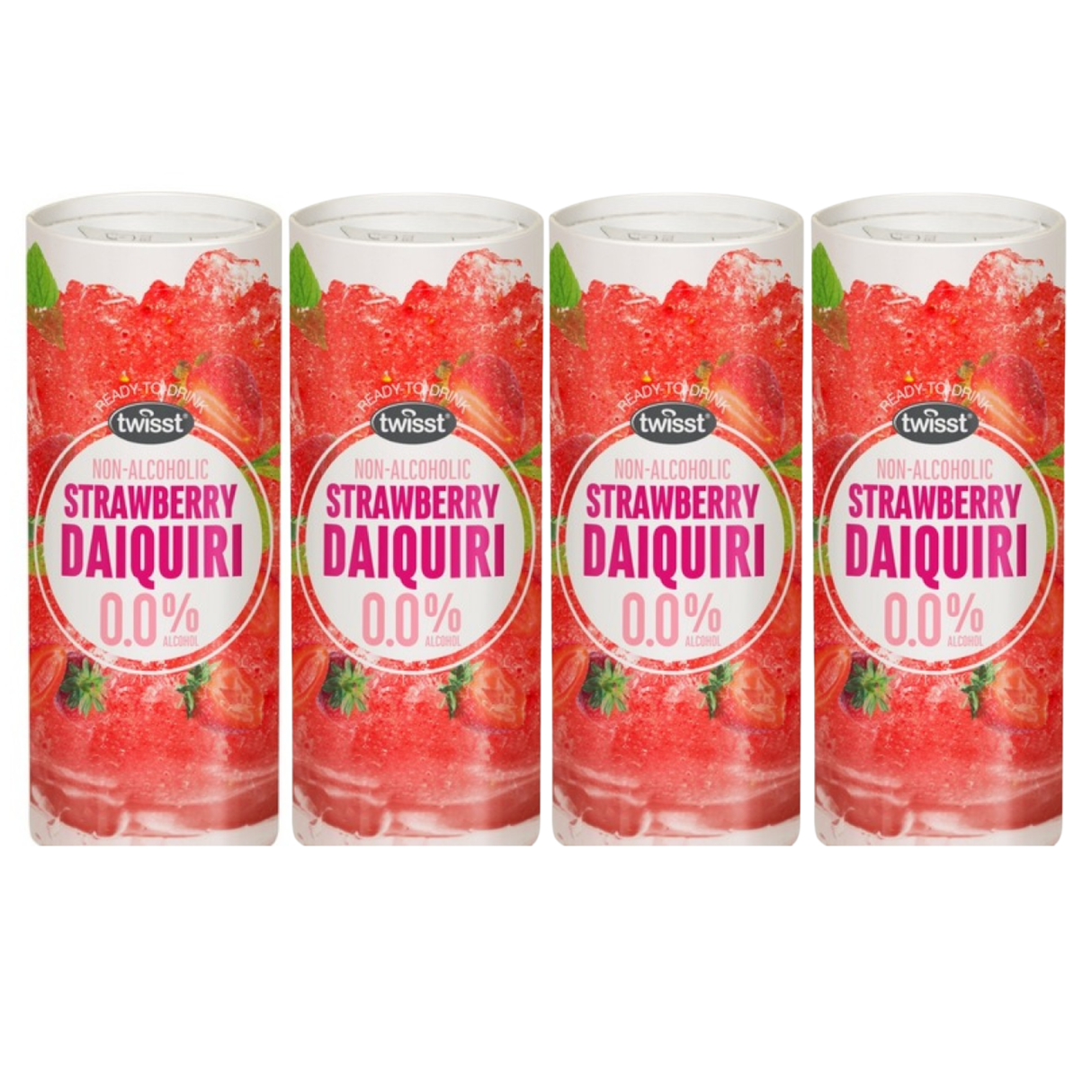 Twisst Non Alcoholic Cocktail - Strawberry Daiquiri (4 Pack)