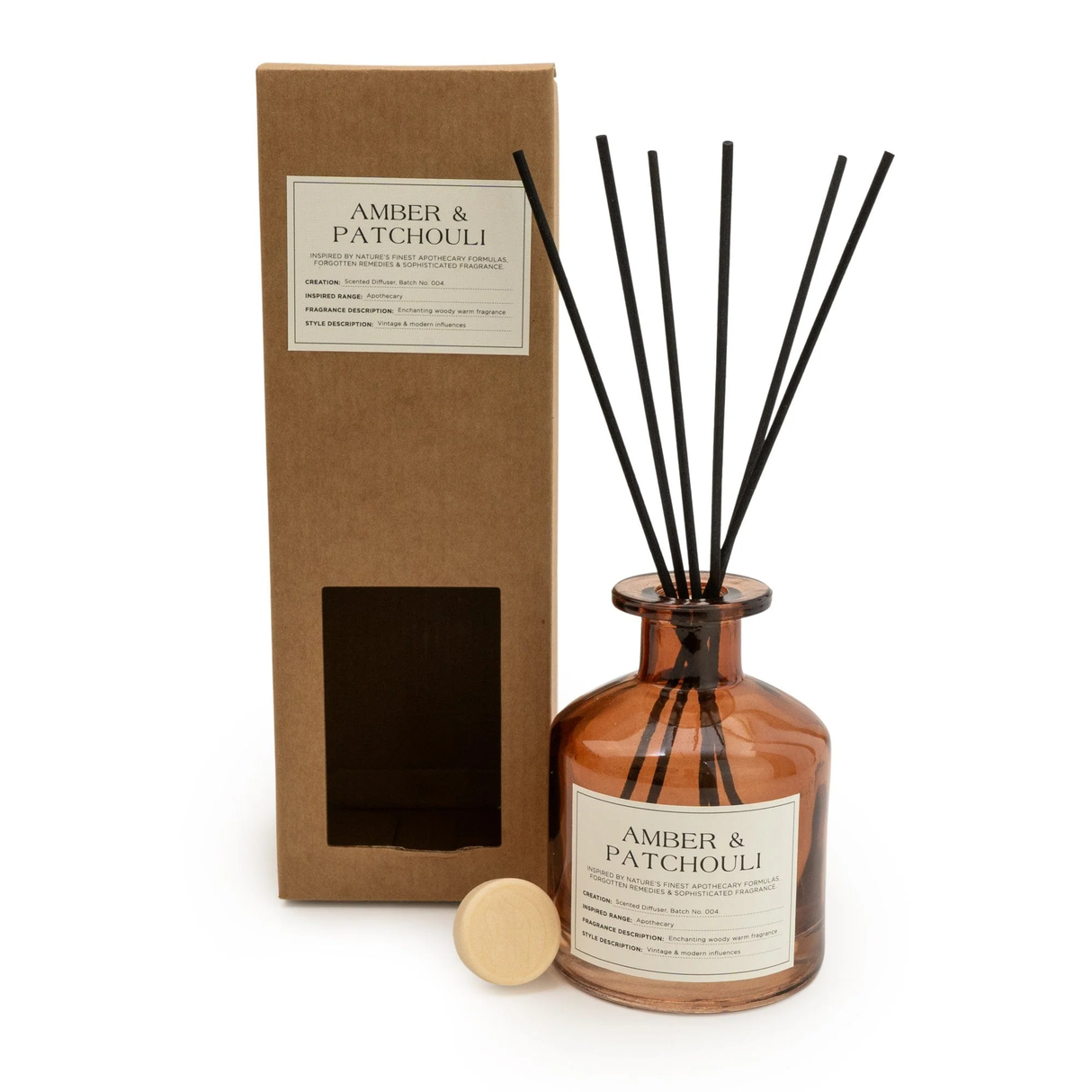 Candlelight 250ml Reed Diffuser - Amber & Patchouli