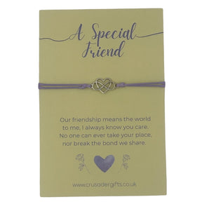 Woodside Home Living Keepsake Letterbox Bracelet - special friend