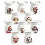 Christmas Aroma Tealight Wax Melter - Various Designs