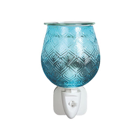teal plug in electric wax melt 