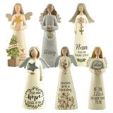 Feather & Grace Angel Figurine - Gratitude Collection