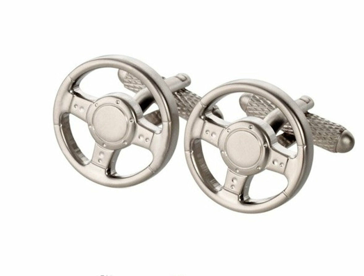 Sports Car Cufflinks 3 Pair Gift Set