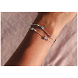 Letterbox Love Silver Plated Bracelet - Happy 21st Birthday