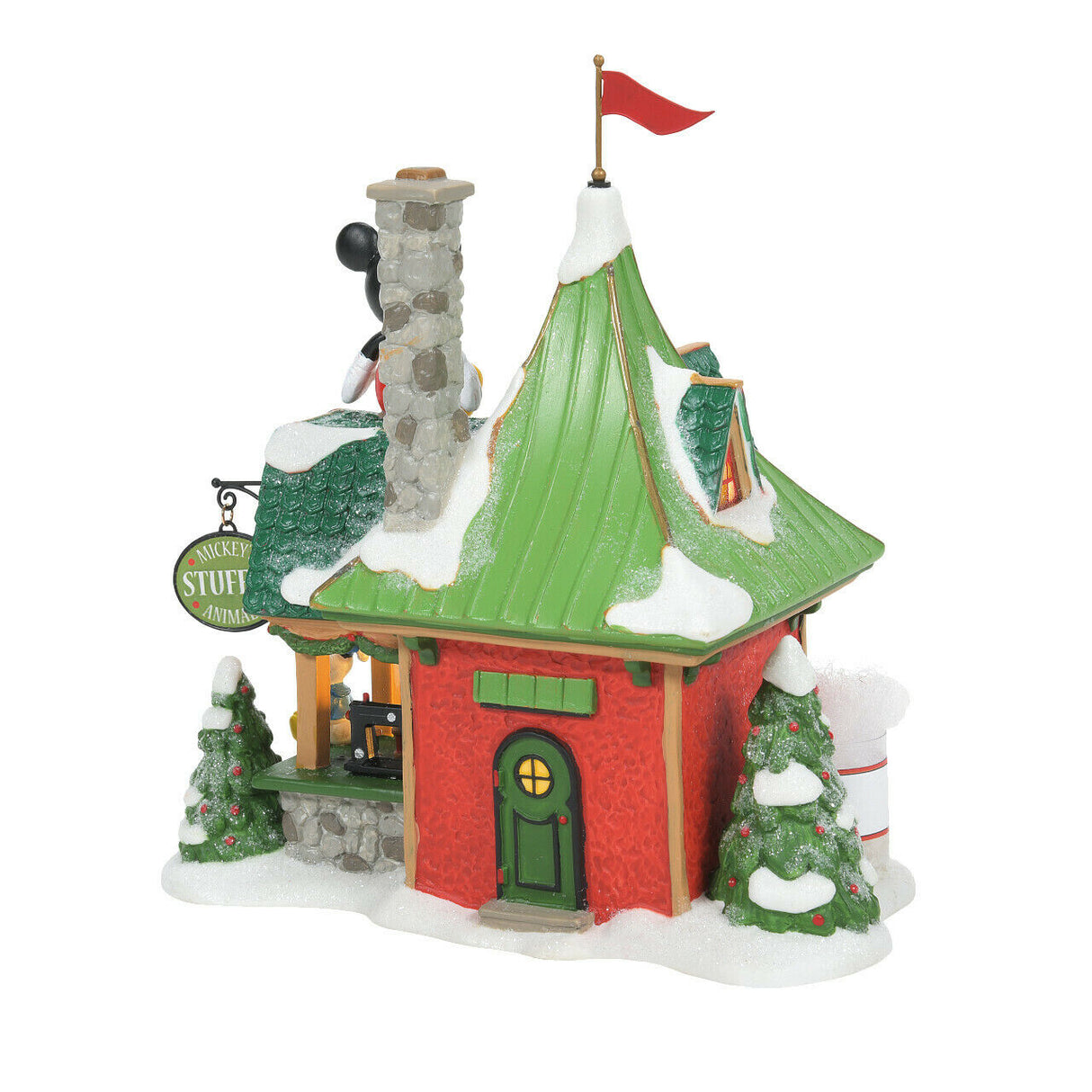 Disney Village by Department 56 Mickey's Stuffed Animals Illuminated Building