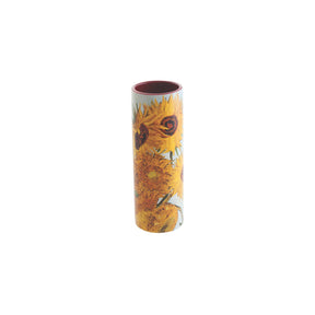 Silhouette D'Art Van Gogh Sunflowers Small Vase
