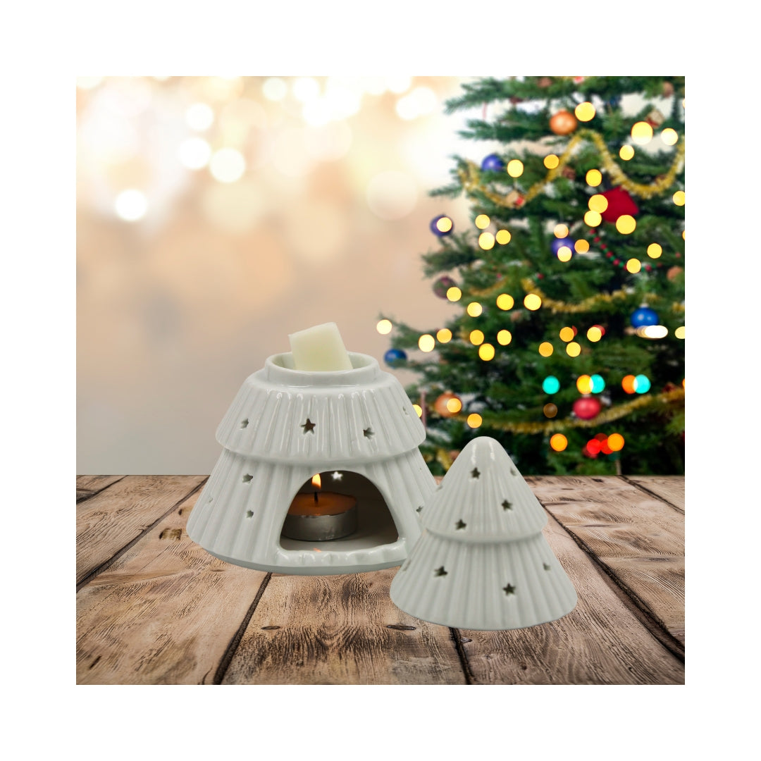 Woodside Home Living Christmas Tree Wax Melt Warmer 