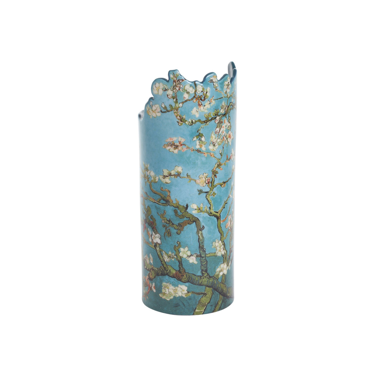 Silhouette D'Art Van Gogh Almond Tree in Blossom Vase
