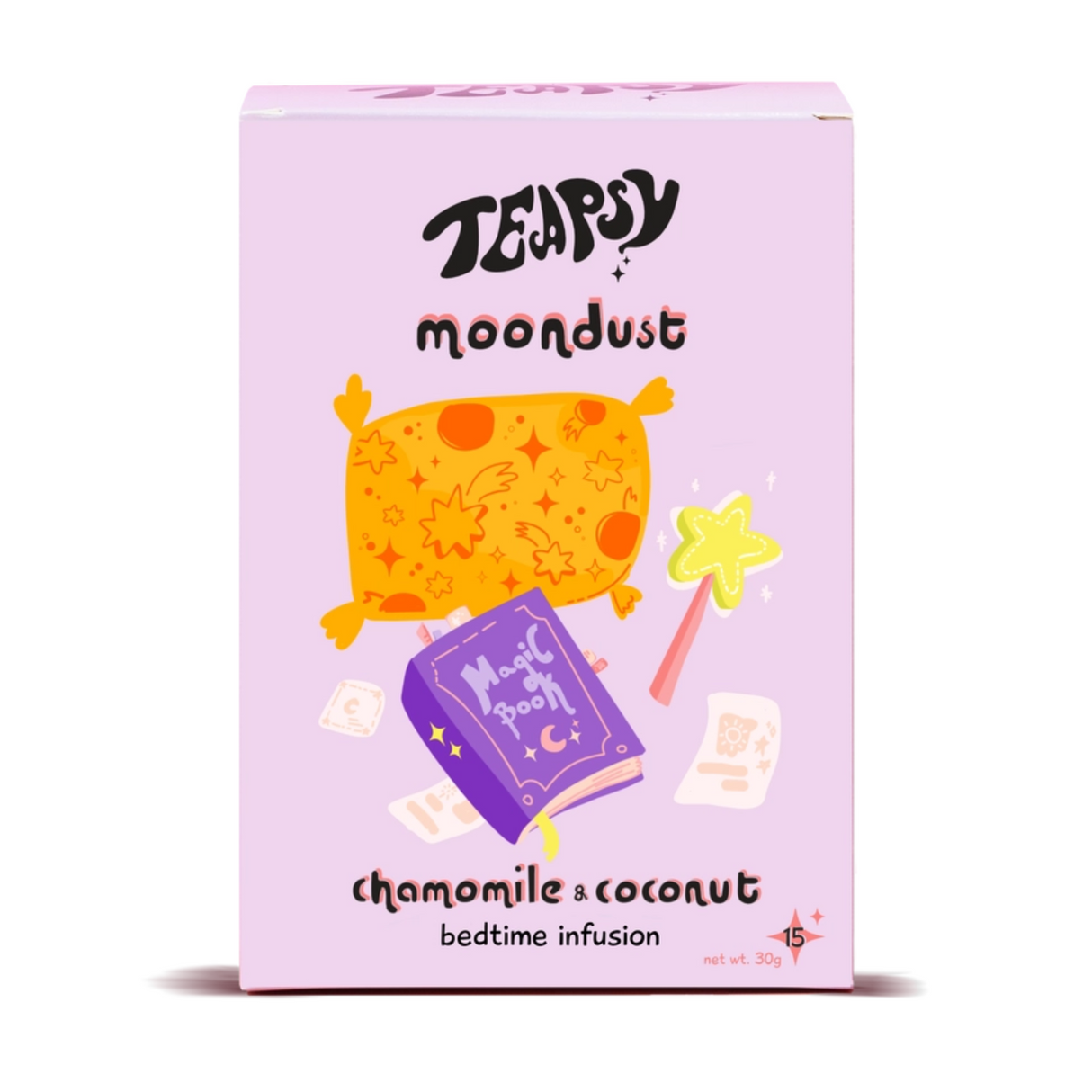 Chamomile Lavender & Coconut Tea - Moondust - 15 Tea Bags