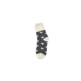 Fluffy Cosy Socks Hearts Design One Size - Various Colours