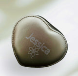 Krystina's Collection Heart Shaped Jewellery Box - Various Colours