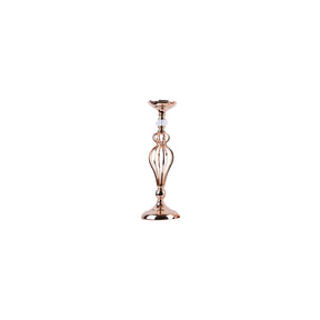 Rose Gold Metallic Candle / Floral Display Holder