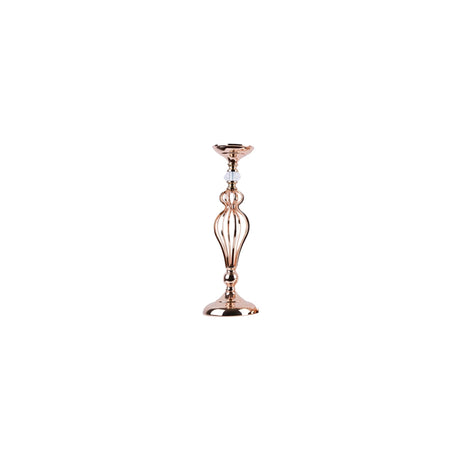 Rose Gold Metallic Candle / Floral Display Holder