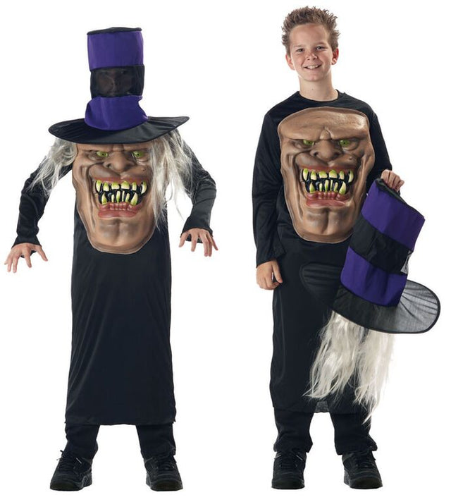 Childs Mr Hyde Mad Hatter Fancy Dress Costume Age 7-9 Years