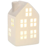 China White LED Light-Up House - Medium House