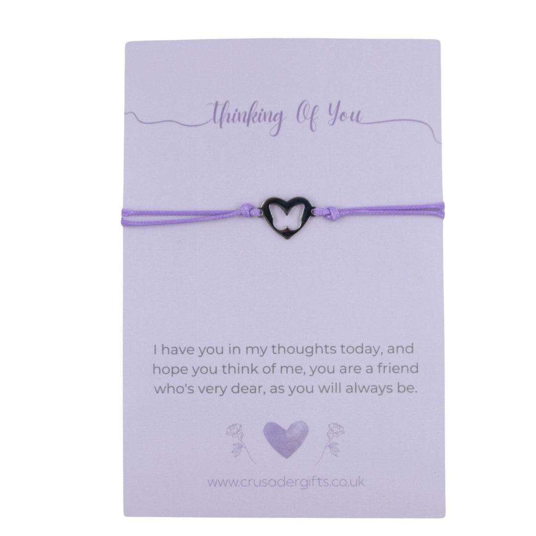 Woodside Home Living - Thinking Of You Keepsake Letterbox Bracelet 