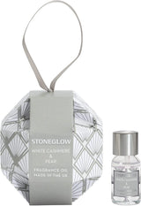 Stoneglow Candles Seasonal Fragrance Oil Bauble - White Cashmere & Pear