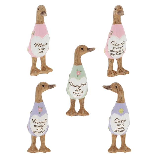 Daisy Mini Message Duck Figurines Collection