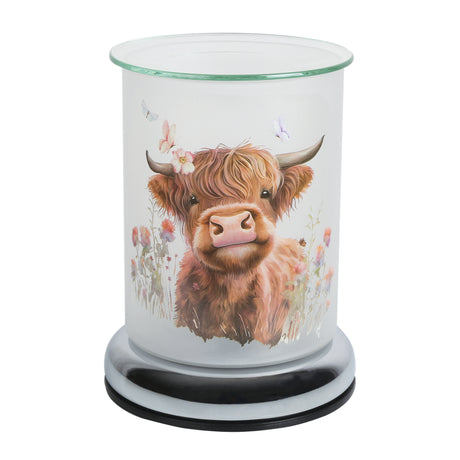 Aroma Electric Touch Wax Melter - Highland Cow Design