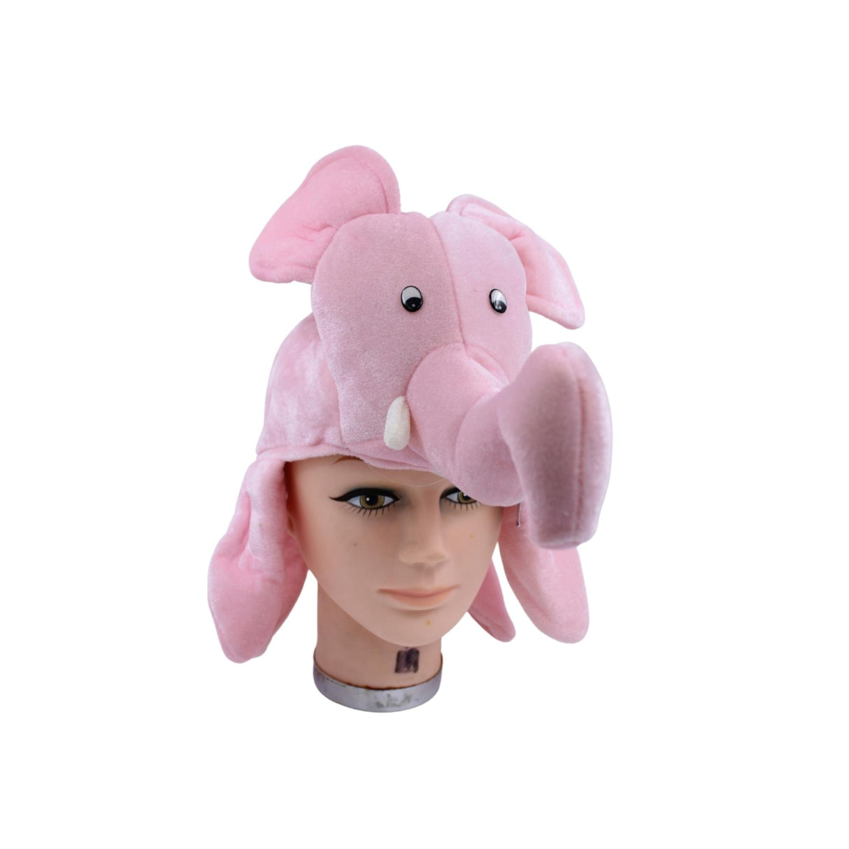 Elephant Animal Fancy Dress Hat (Pink)