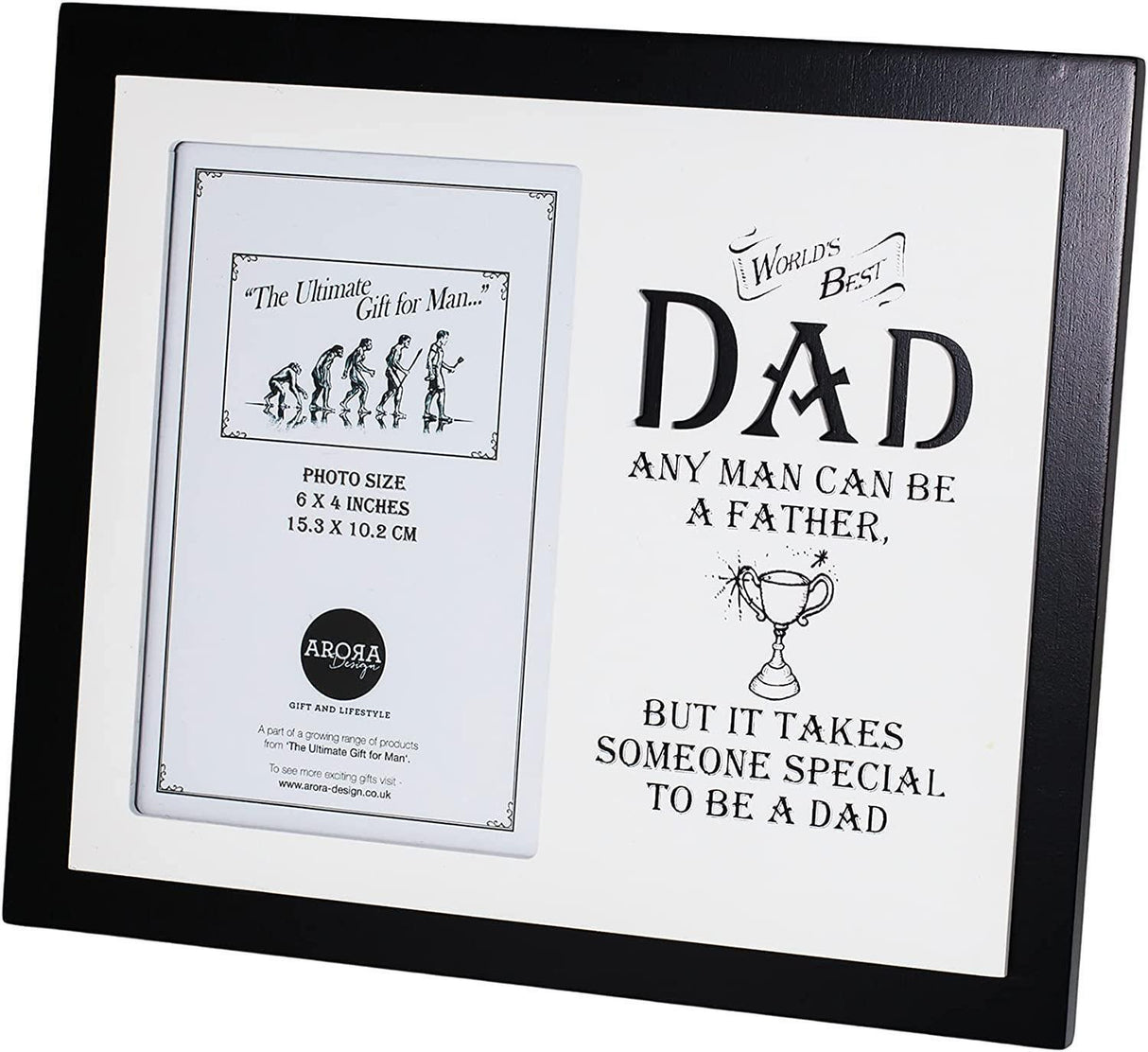 Ultimate Man Gift Photo Frame 4x6" - Dad