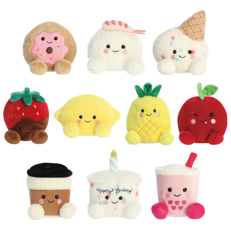 Palm Pals Food & Drink Soft Toy Collection