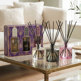 Maison Parfum Reed Diffuser Gift Set - Cashmere & Silk, Pomegranate Noir, Oud & Bergamot