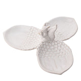 Country Living Acorn & Squirrel Triple Dish Serving Plate