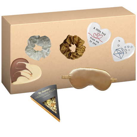 Pocket Charm Heart - Sending Hugs Salted Caramel Letterbox Treat Gift Box