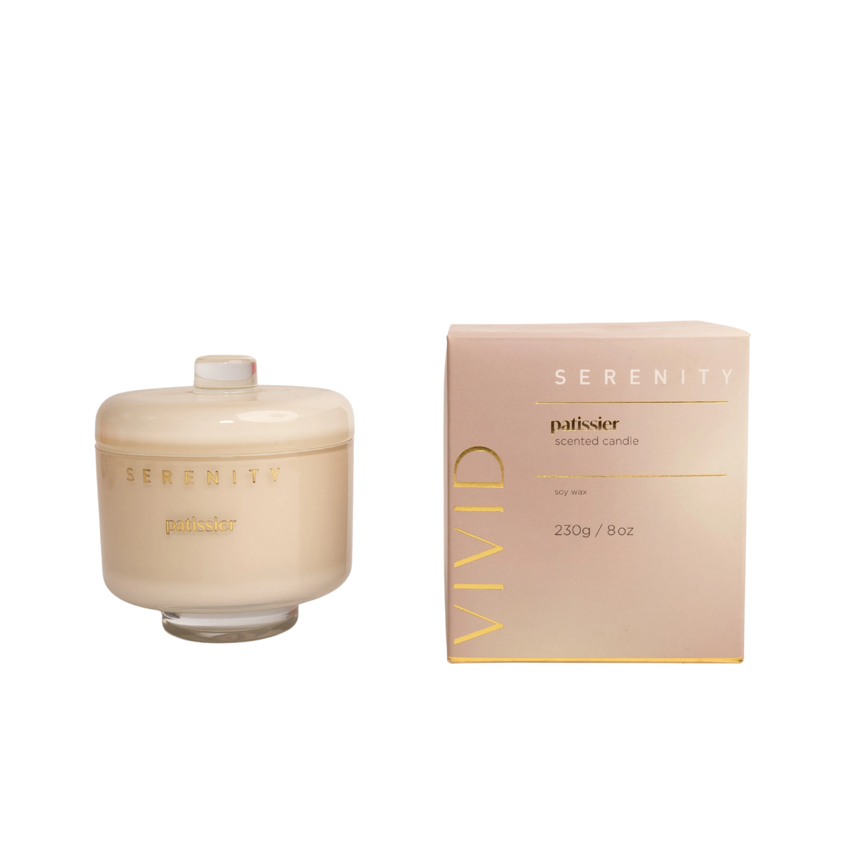 Serenity Vivid Collection 230g Candle - Patissier