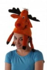 Reindeer Animal Hat Xmas Christmas Office Party Fancy Dress Wholesale