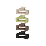 Krystina's Collection Square Claw Hair Clip - Various Colours