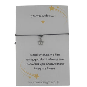 Woodside Home Living Keepsake Letterbox Bracelet - You're a star